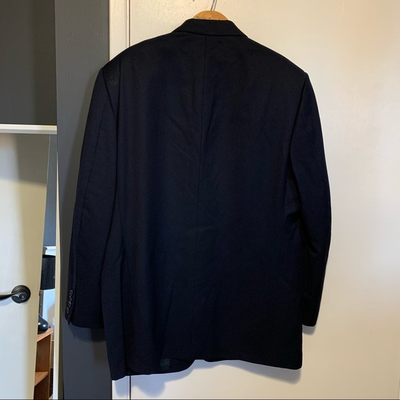 Sam Abouhassan Blazer Blue 46 Canadian Designer - Picture 8 of 9